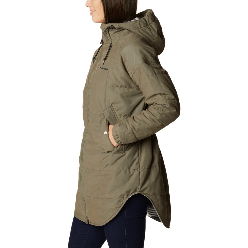 COLUMBIA CHATFIELD HILL NOVELTY JACKET - WOMEN'S size M Stone green - Picture 5 of 12